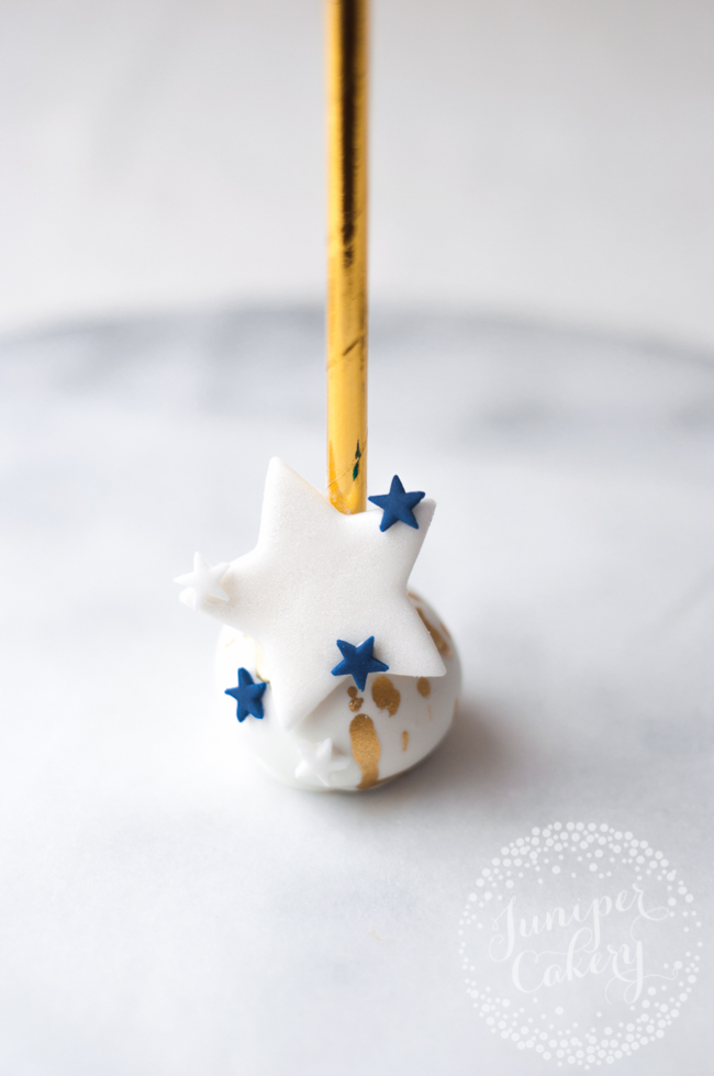 Cake pops tutorial for Memorial Day