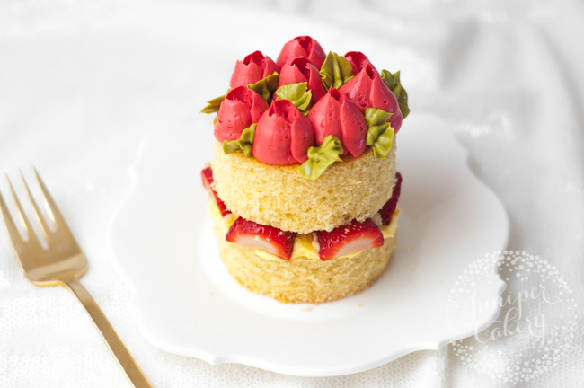 Pretty mini cakes tutorial for Mother's Day