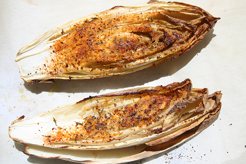 Roasted endive