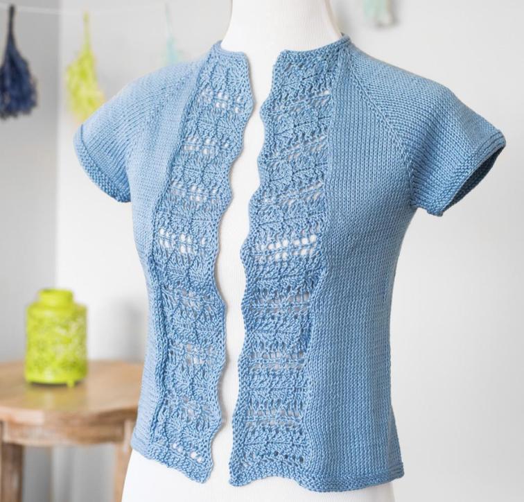 Summer Waves knit cardigan