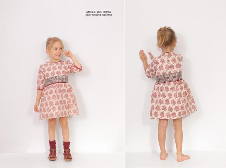 Victoria Girls Dress Sewing Pattern