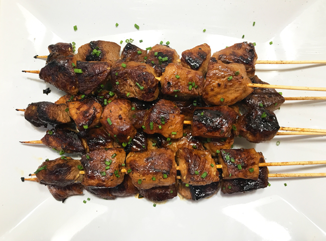 Filipino BBQ skewers