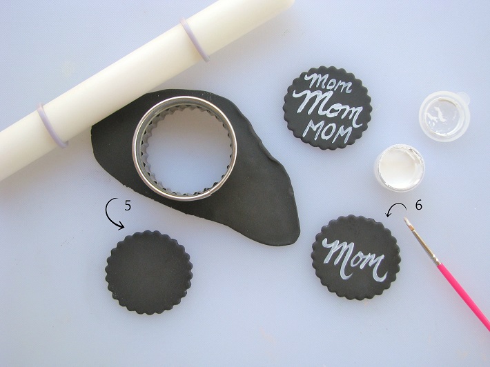 Mother's Day floral cupcake toppers 2