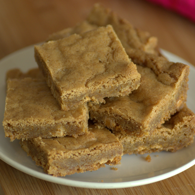 Easy One-Bowl Blondies