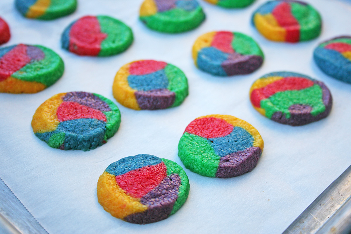 Baked cookies