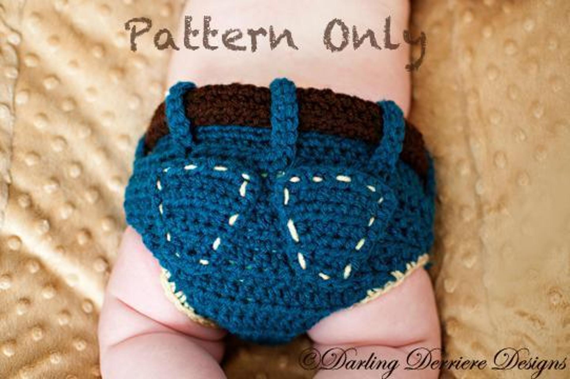 denim diaper cover crochet pattern