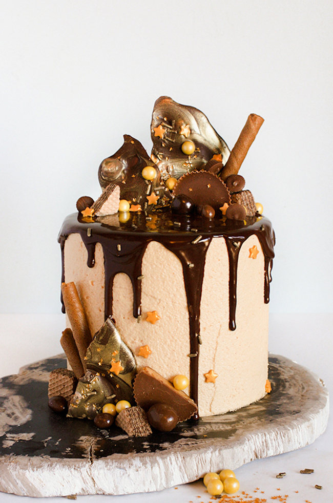 Cake by Bluprint Instructor Erin Gardner for The Cake Blog