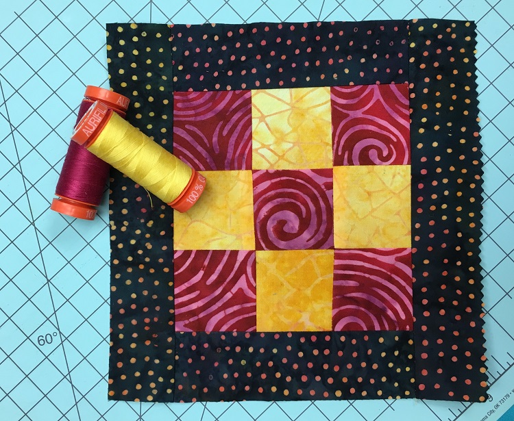 Framed Nine Patch Block