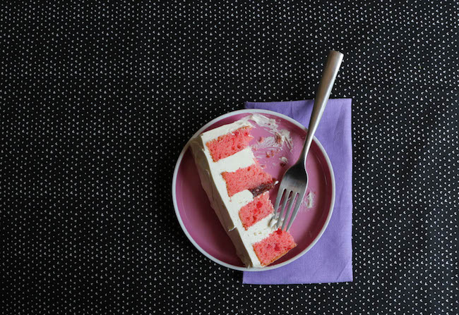 Yummy Layer Cake Slice