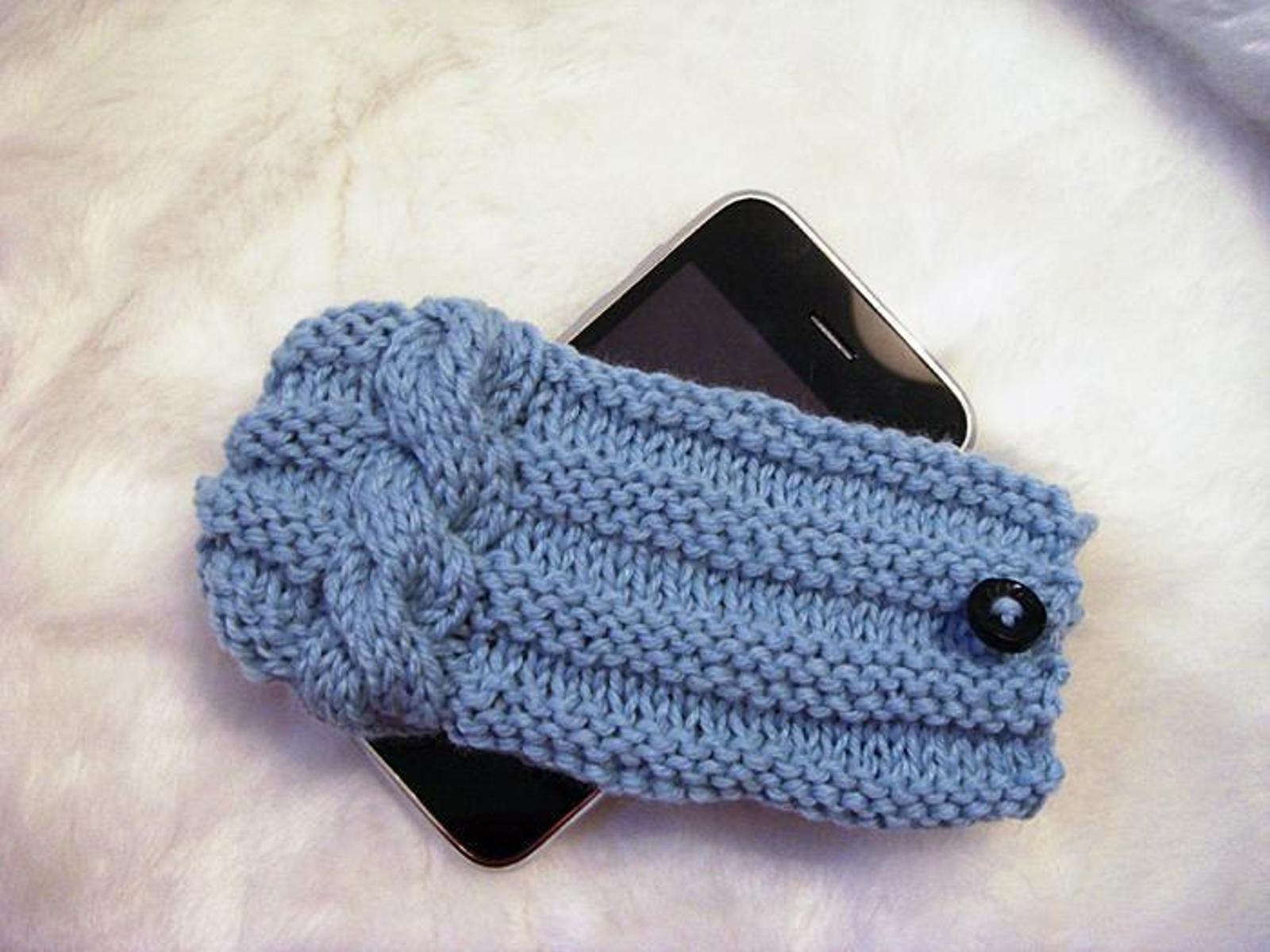 iPhone Braid Cover Knitting Pattern