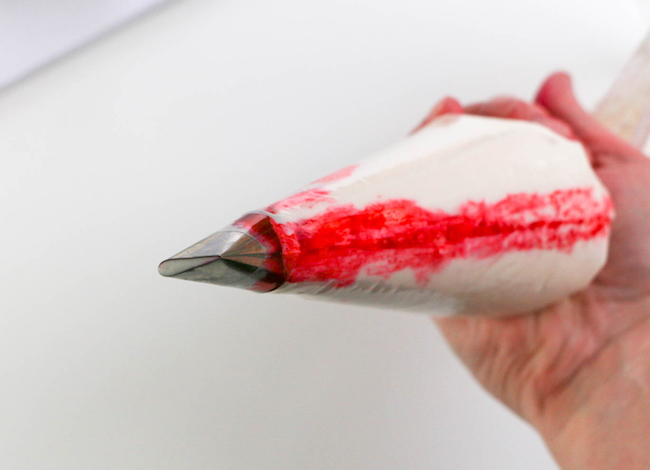 Filled Piping Bag