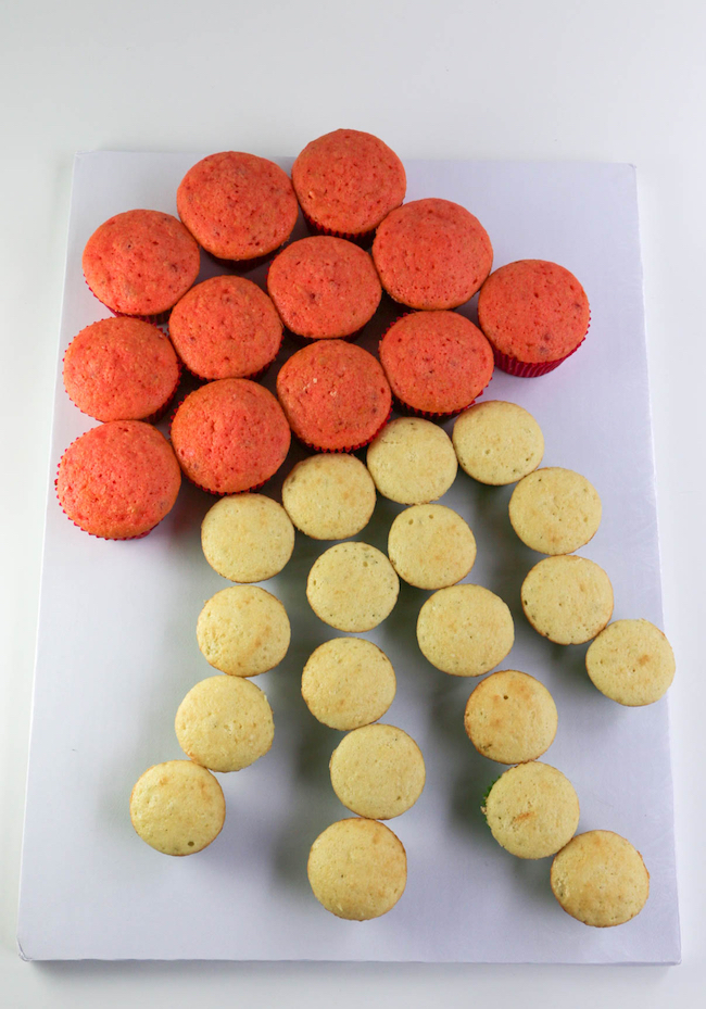 Arranging the Cupcakes