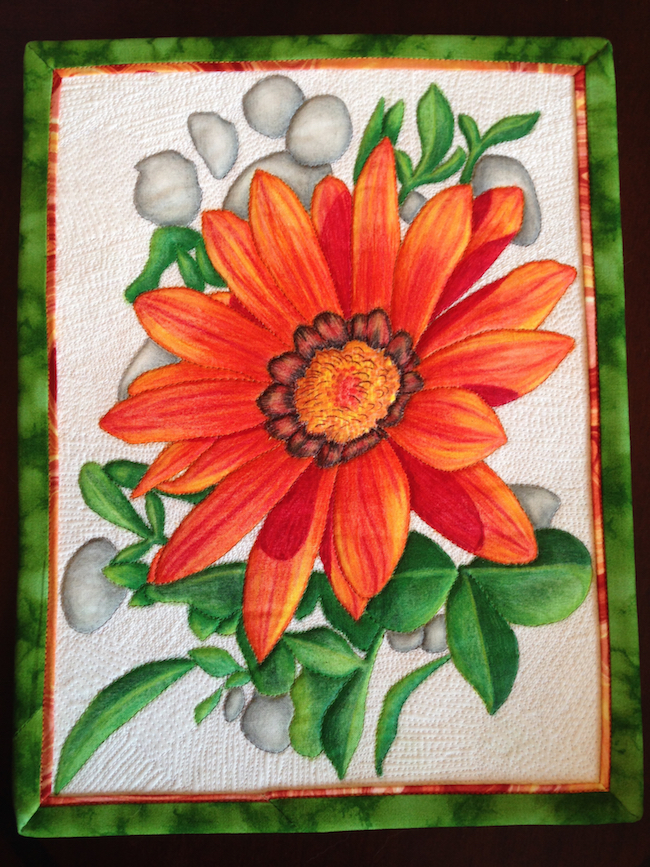 Floral Art Quilt