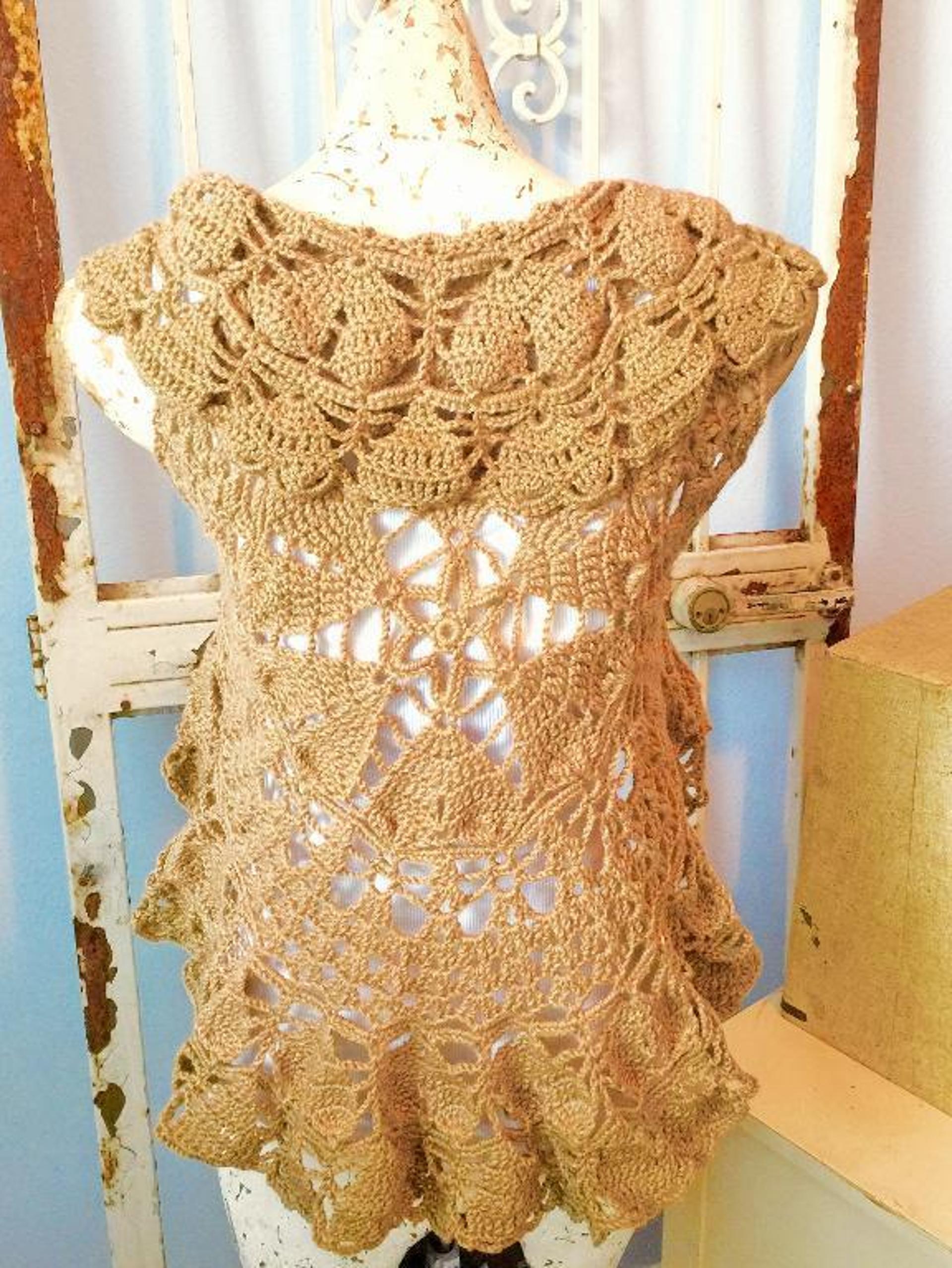 plus size crochet vest pattern