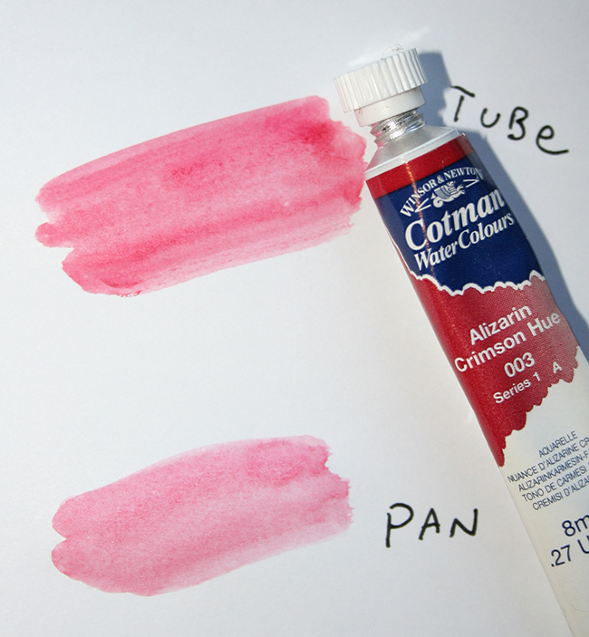 Choosing Watercolor Paints: In a Tube vs. In a Pan