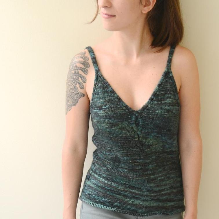 knit Tuscan Tank Top