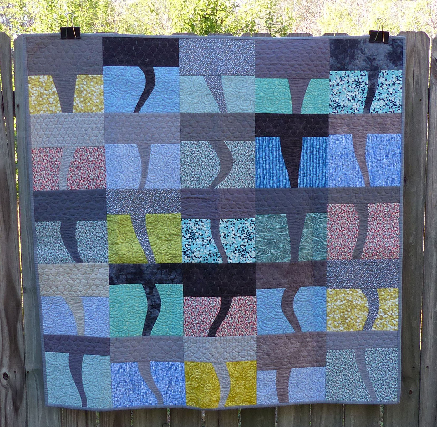 Twister Quilt by Sylvia Schaefer