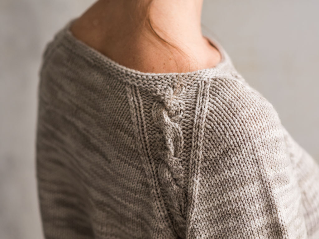 Zadie Sweater back Detail