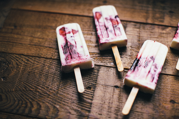 Greek yogurt popsicles