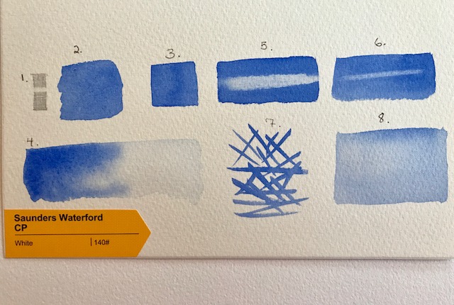 Saunders Waterford Cold Press Paper Test