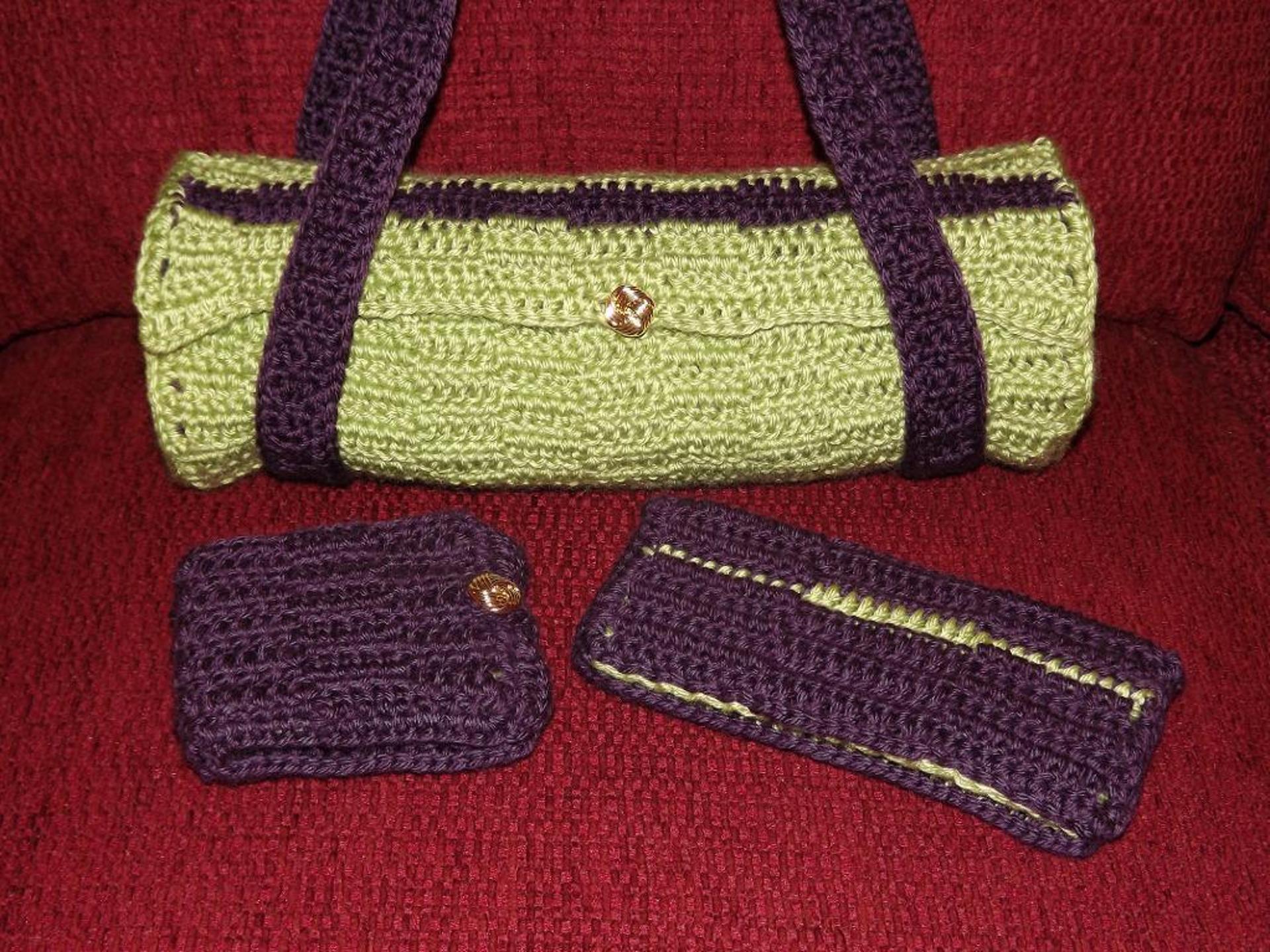 bolster bag crochet pattern