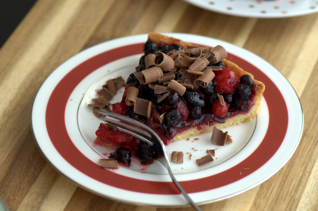 5 Fancy (and Easy) Ways to Finish a Tart: Chocolate Curls