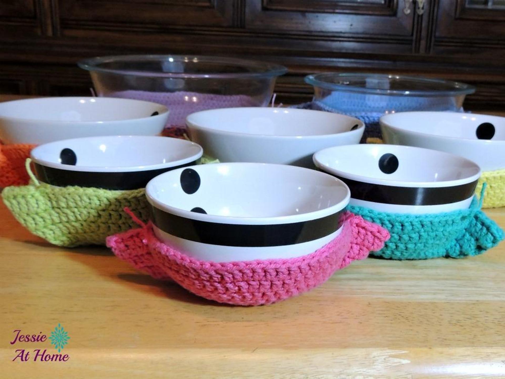 bowl cozy crochet pattern