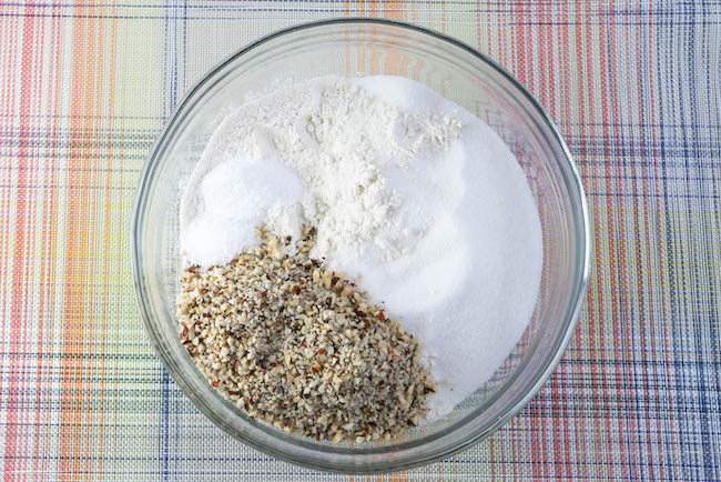 Hazelnut Cake Dry Ingredients | Erin Gardner