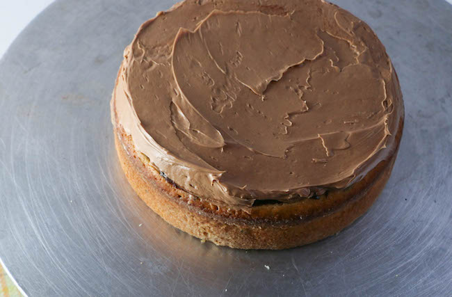 Smoothed Buttercream Layer | Erin Gardner
