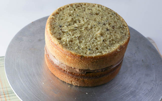 Adding the Second Layer of Cake | Erin Gardner