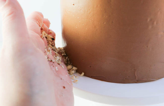 Applying the Hazelnut Border | Erin Gardner