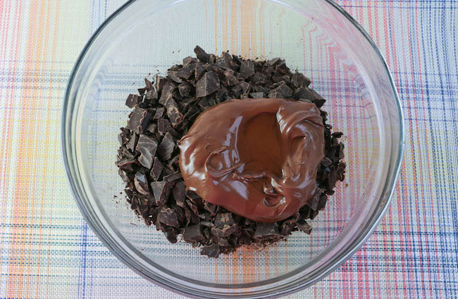 Hazelnut Ganache Ingredients | Erin Gardner