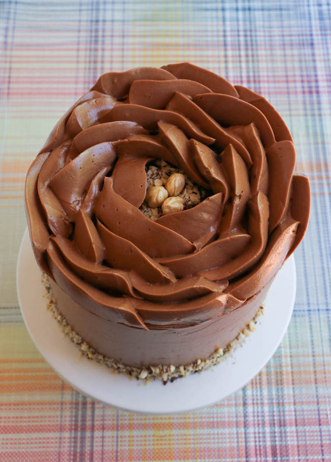 Chocolate Hazelnut Cake Recipe | Erin Gardner