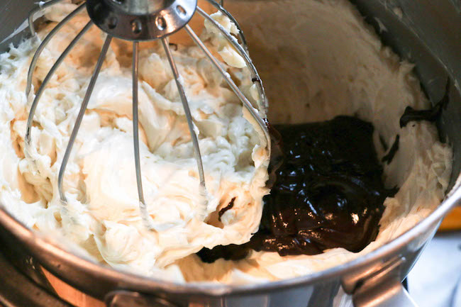 Adding Ganache to the Buttercream | Erin Gardner