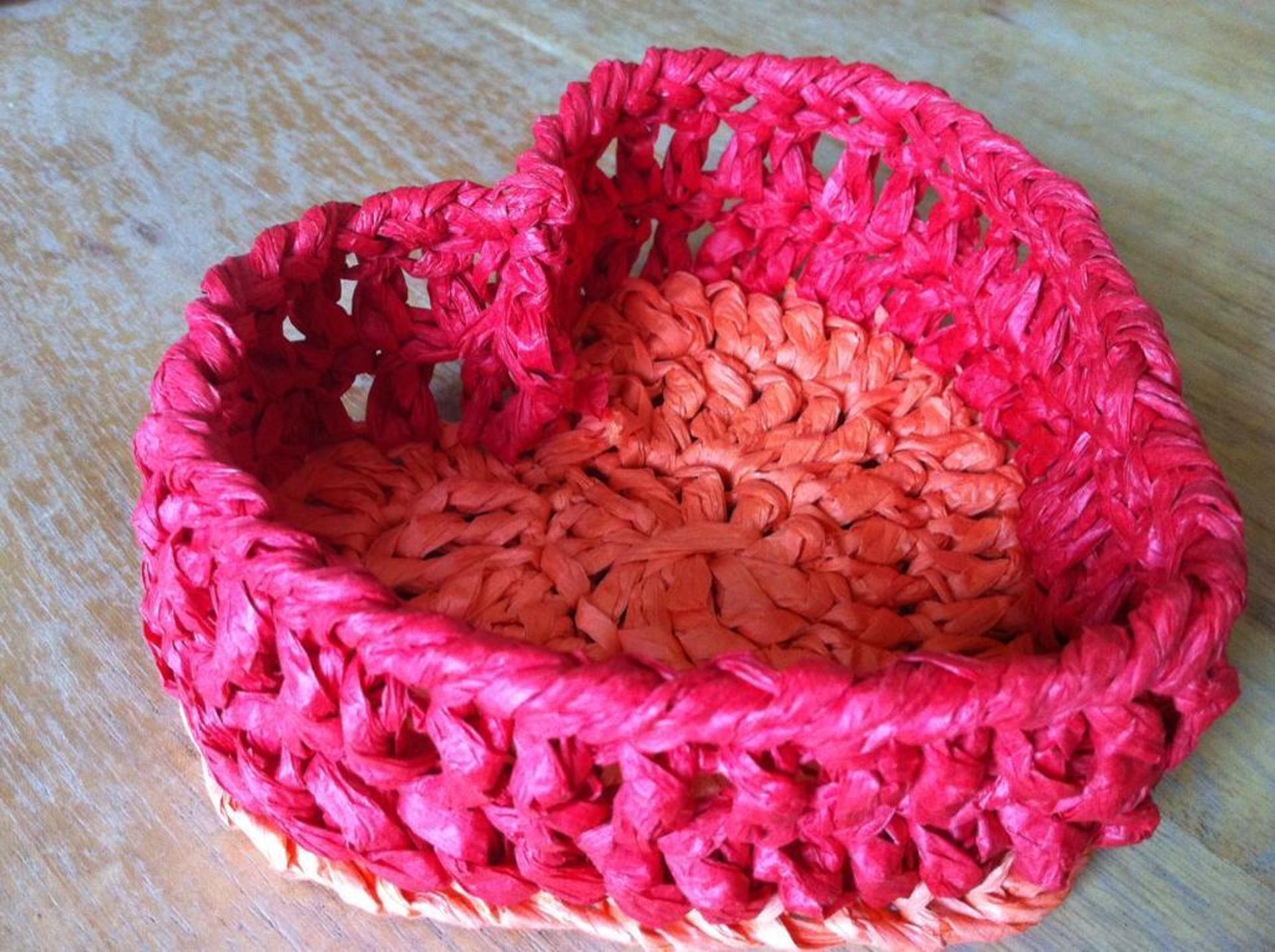 heart basket crochet pattern