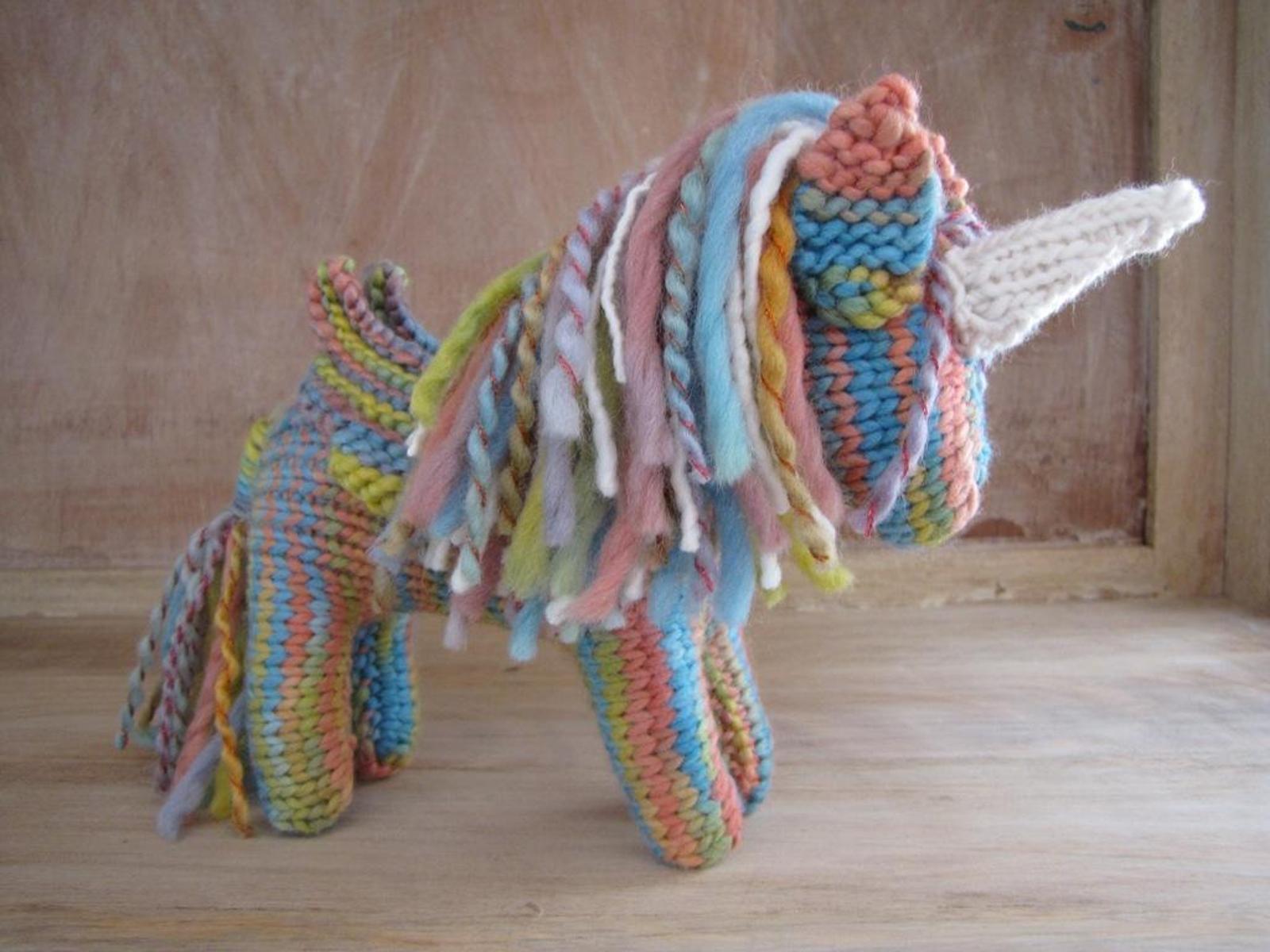 Unicorn Pegasus Knitting Pattern