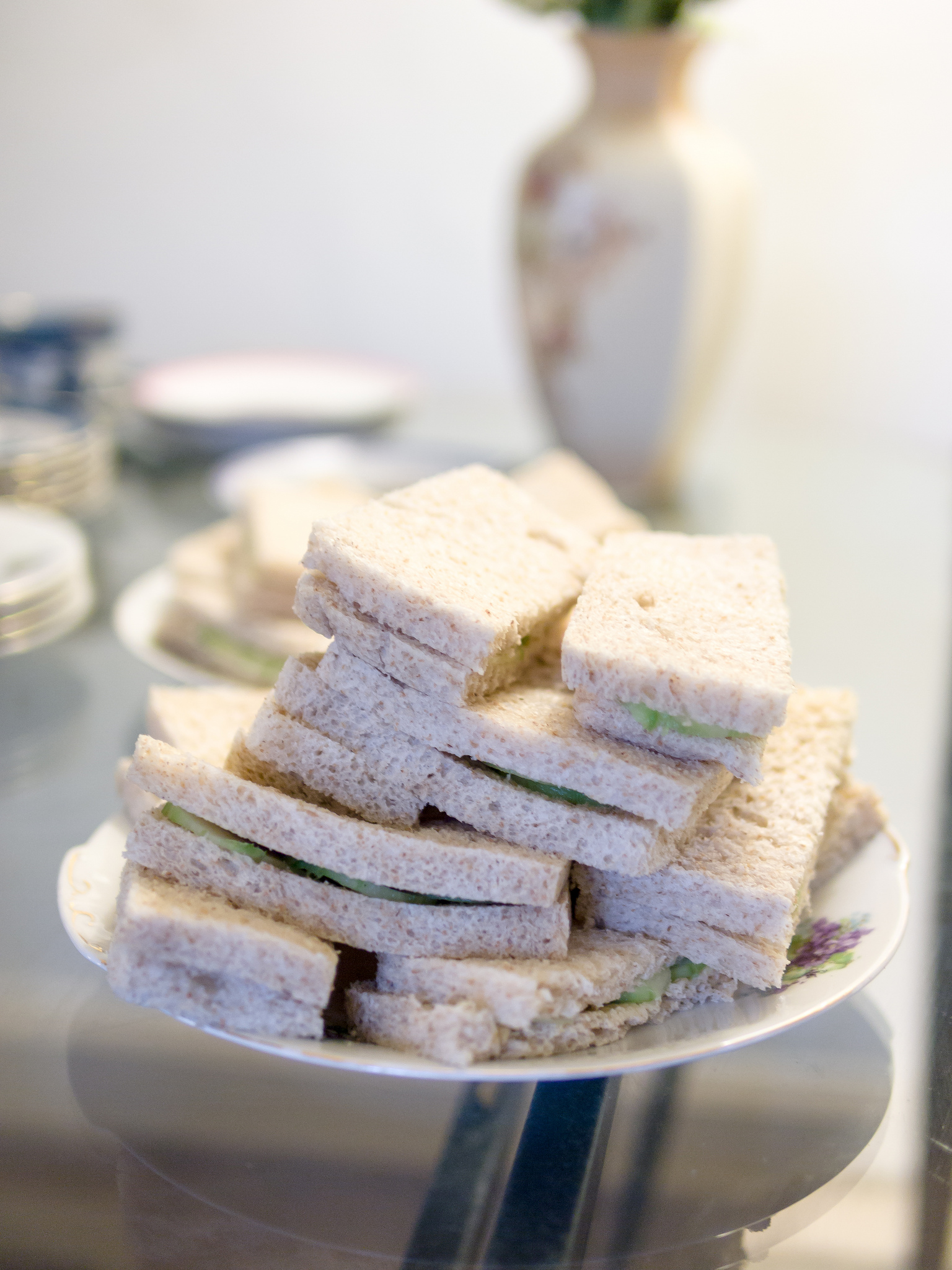 Cucumber sandwiches 