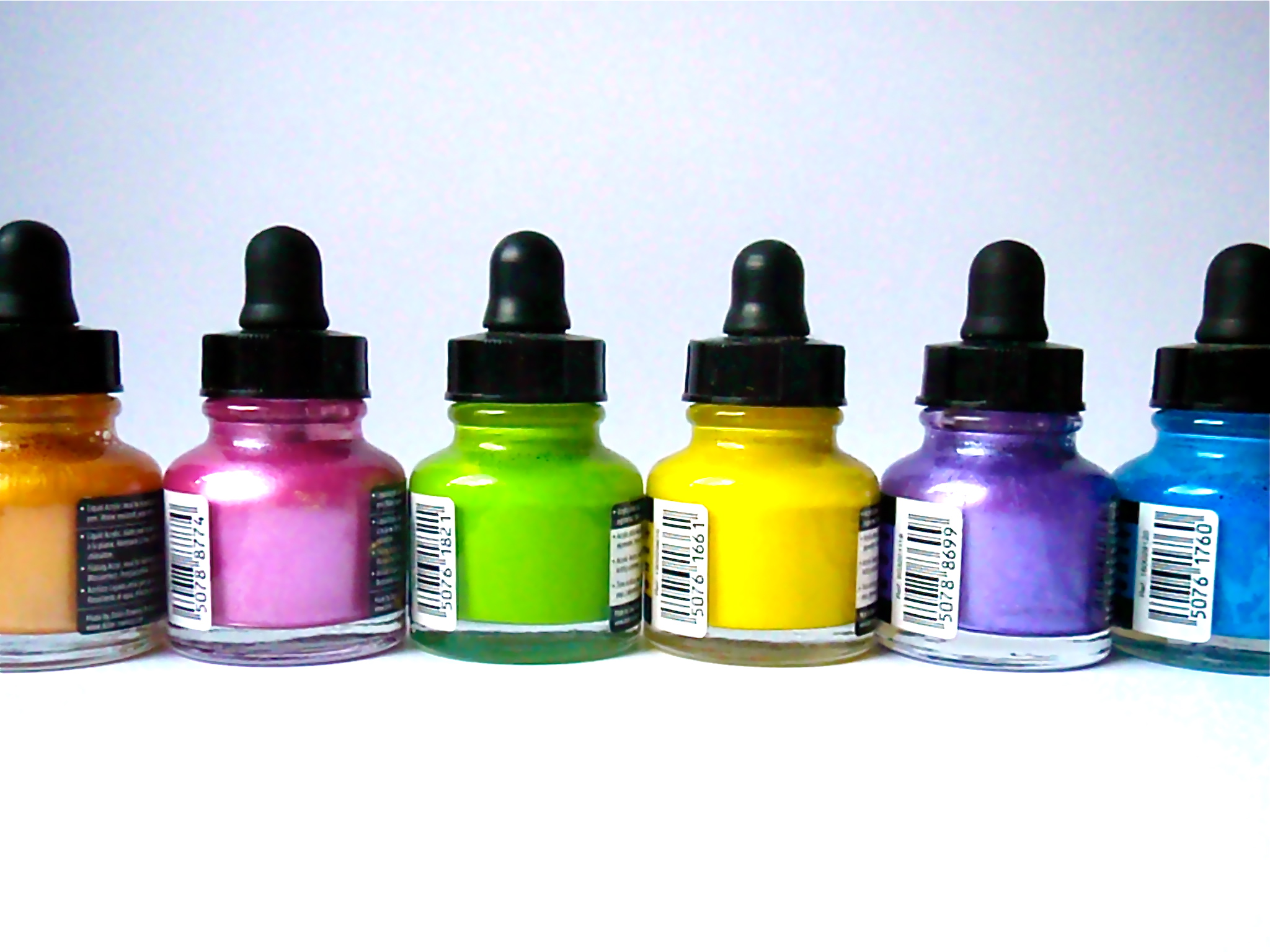Colorful Acrylic Ink for Calligraphy