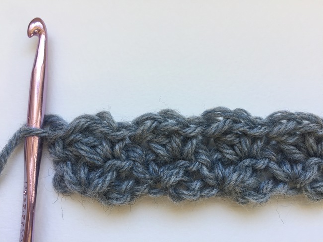 crochet wattle stitch