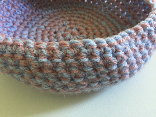 crochet bowl