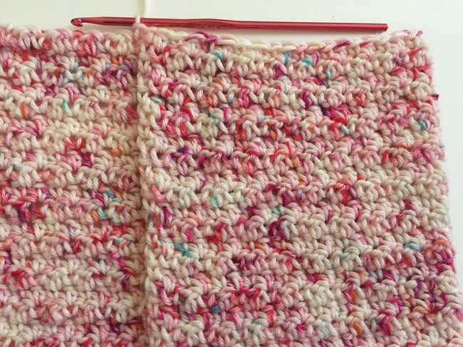 crochet clutch edges