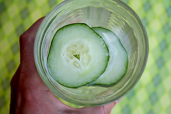 Cucumber water