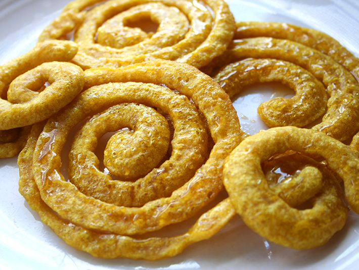 HOmemade Indian Jalebi Recipe