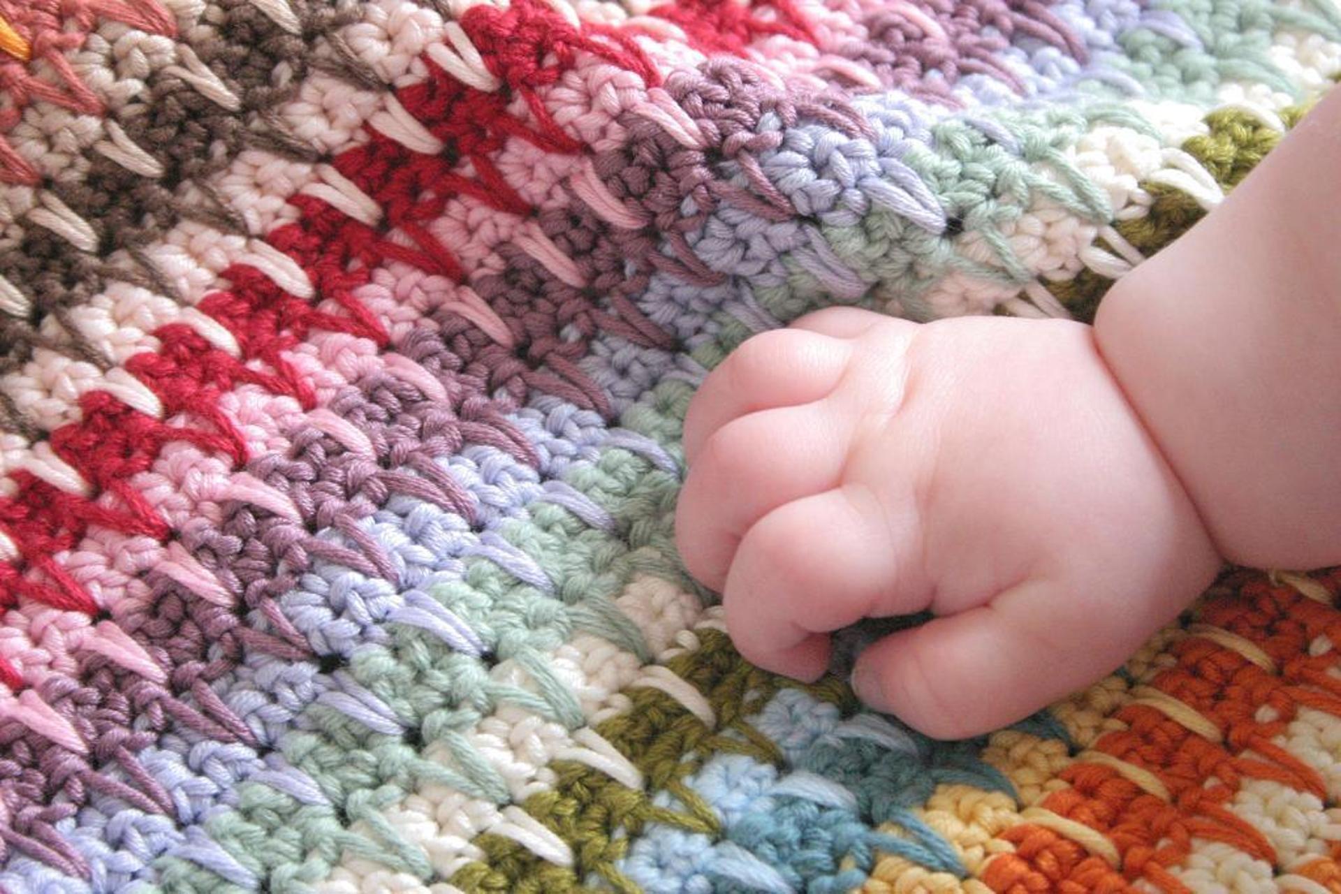 retro baby blanket crochet pattern