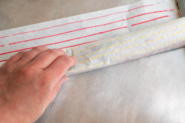 Rolling the Parchment Paper | Erin Gardner