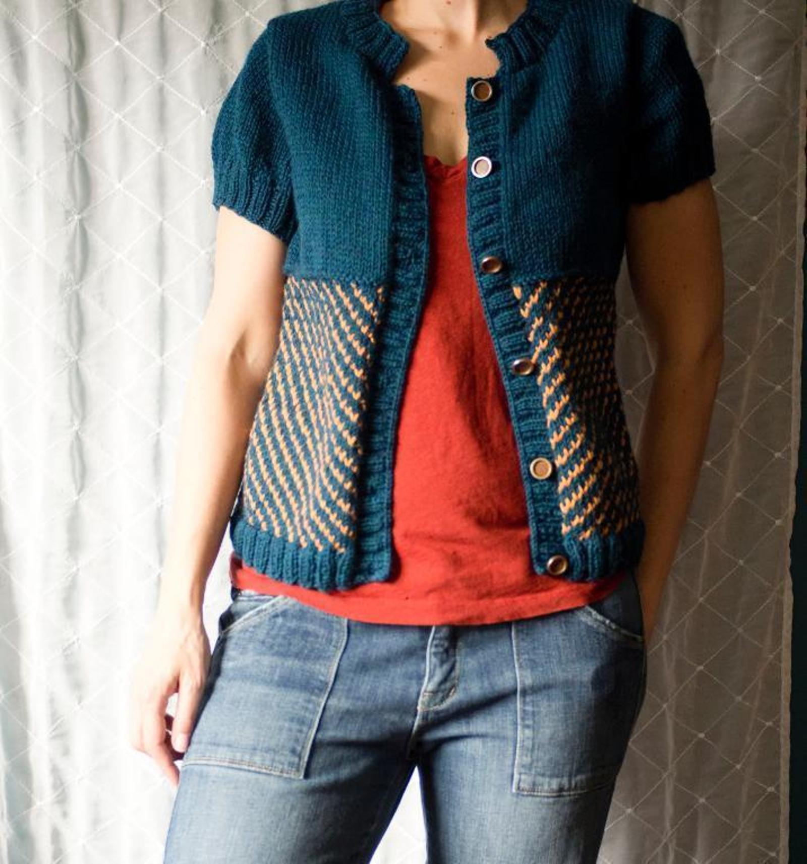 11 Short-Sleeved Knit Cardigan Patterns Perfect for Layering | Craftsy