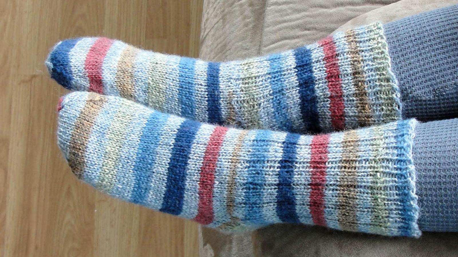 Just Plain Socks Knitting Pattern