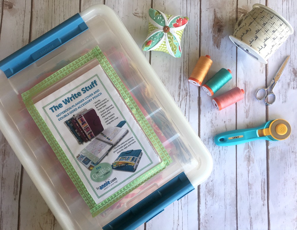 Quilt Organization Bins