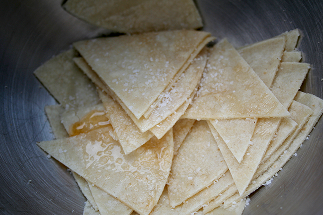 Seasoning the chips