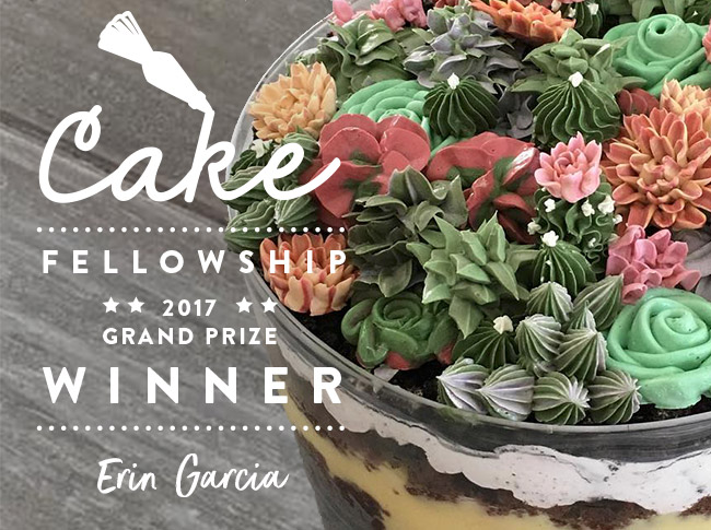 Bluprint Cake Fellowship 2017 - Grand Prize Winner Erin Garcia